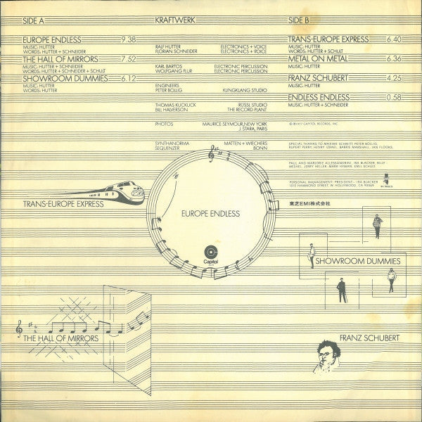 Kraftwerk - Trans-Europe Express (Vinyl, LP, Album, Stereo)
