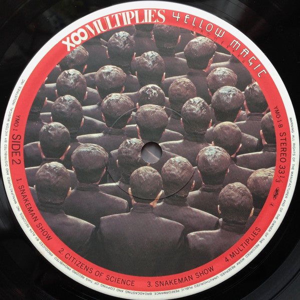 Yellow Magic Orchestra - X∞Multiplies = 増殖 (Vinyl, LP, 10", Mini-Album, Stereo) Very Good Plus (VG+) / Very Good Plus (VG+)
