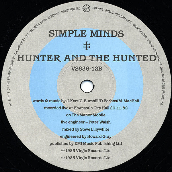 Simple Minds - Waterfront (Vinyl, 12", 45 RPM, Single, Stereo) Very Good Plus (VG+) / Near Mint (NM or M-)