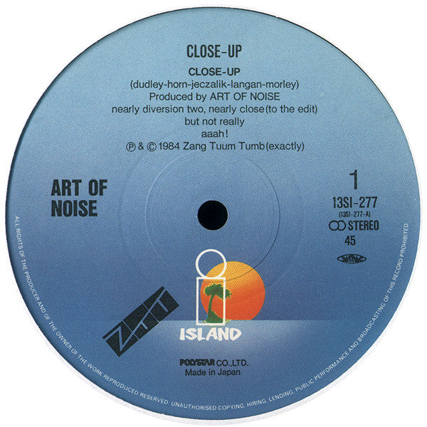 The Art Of Noise - Close-Up (Vinyl, 12", 45 RPM)