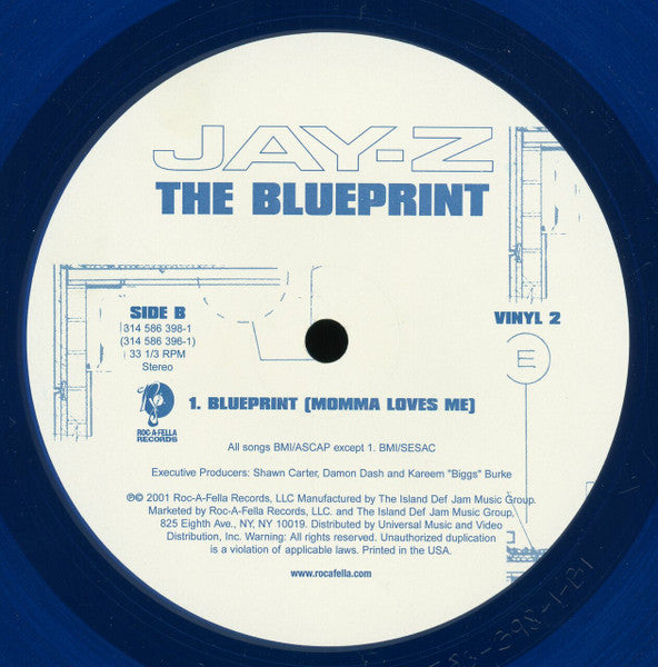 Jay-Z - The Blueprint (Vinyl, LP, Album, Limited Edition)