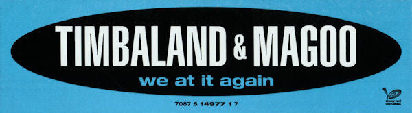 Timbaland & Magoo - We At It Again (Vinyl, 12", Promo) Good Plus (G+) / Good Plus (G+)