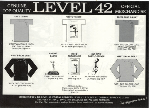 Level 42 - Standing In The Light (Vinyl, LP, Album, Stereo) Very Good (VG) / Very Good (VG)