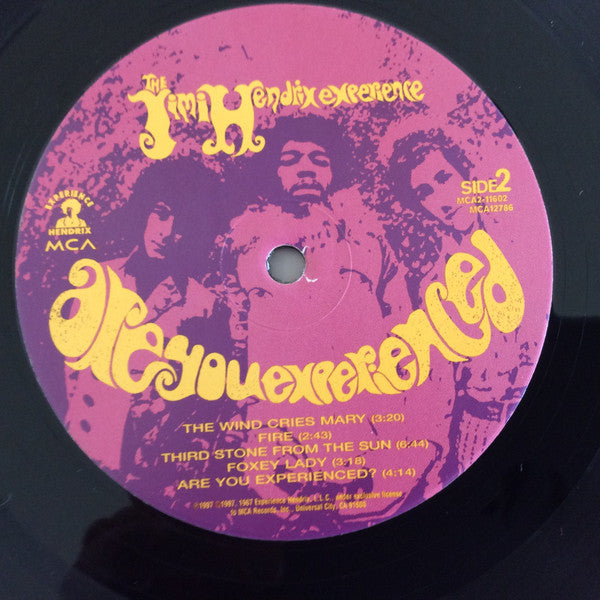 The Jimi Hendrix Experience - Are You Experienced (2xVinyl, LP, Album, Limited Edition, Numbered, Remastered, Stereo) Very Good Plus (VG+) / Very Good Plus (VG+)