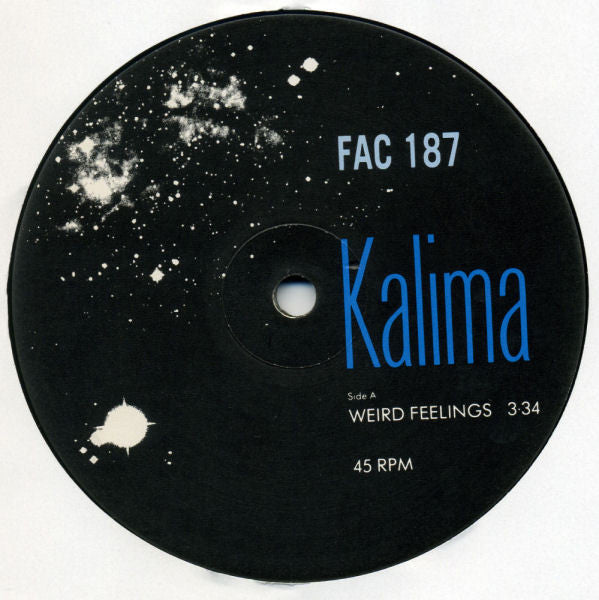 Kalima - Weird Feelings (Vinyl, 12", 45 RPM, Single) Very Good Plus (VG+) / Very Good Plus (VG+)
