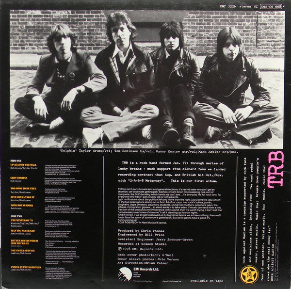 Tom Robinson Band - Power In The Darkness (Vinyl, LP, Album, Stereo) Very Good (VG) / Very Good (VG)