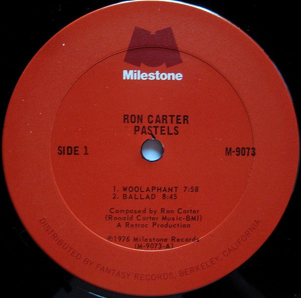 Ron Carter - Pastels (Vinyl, LP, Album) Very Good (VG) / Very Good (VG)