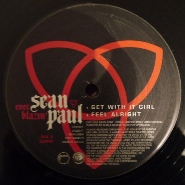 Sean Paul - Ever Blazin' (Vinyl, 12", 33 ⅓ RPM) Very Good Plus (VG+) / Very Good Plus (VG+)