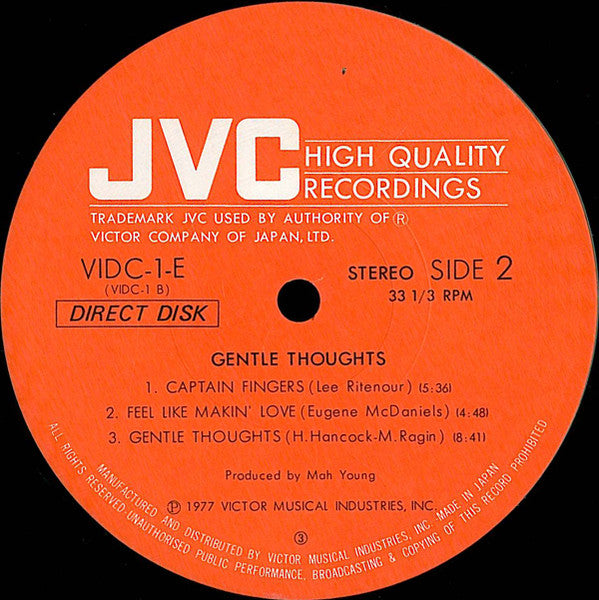 Gentle Thoughts - Gentle Thoughts (Vinyl, LP, Album)