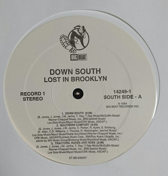 Down South - Lost In Brooklyn (2xVinyl, LP, Album) Mint (M) / Mint (M)