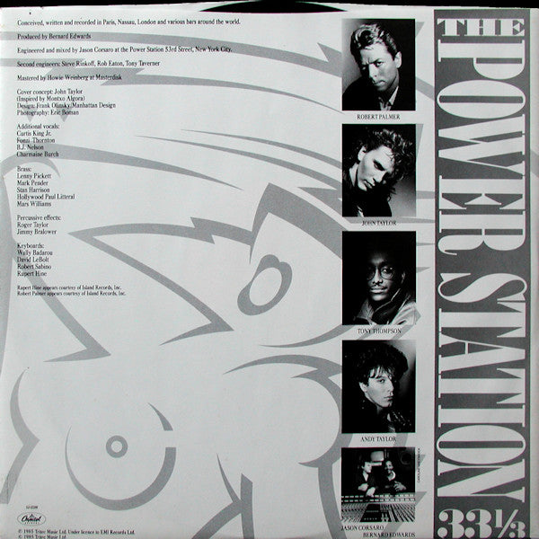 The Power Station - The Power Station 33⅓ (Vinyl, LP, Album)