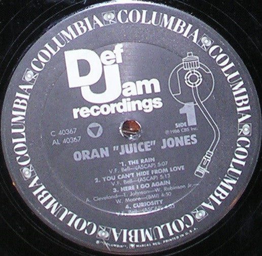 Oran 'Juice' Jones - Juice (Vinyl, LP, Album)