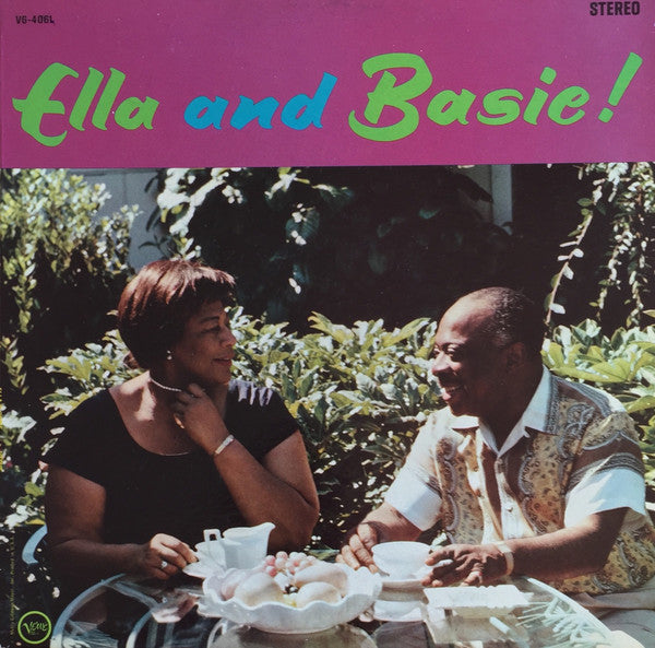 Ella Fitzgerald - Ella And Basie! (Vinyl, LP, Album, Stereo) Good Plus (G+) / Very Good (VG)