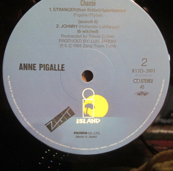 Anne Pigalle - Hé Stranger (Vinyl, 12", 45 RPM) Very Good Plus (VG+) / Good Plus (G+)