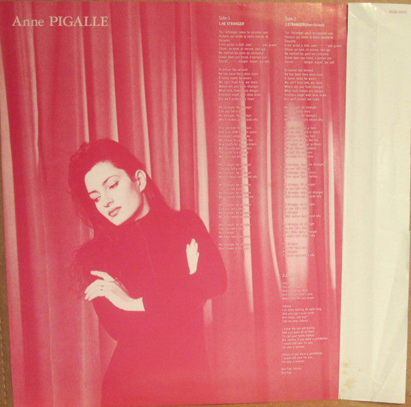 Anne Pigalle - Hé Stranger (Vinyl, 12", 45 RPM) Very Good Plus (VG+) / Good Plus (G+)