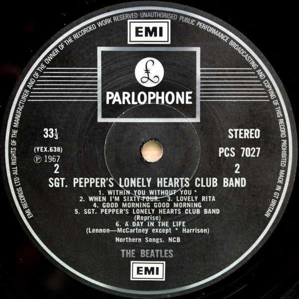 The Beatles - Sgt. Pepper's Lonely Hearts Club Band (Vinyl, LP, Album, Reissue, Repress, Stereo) Very Good (VG) / Very Good (VG)