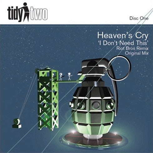 Heaven's Cry - I Don't Need This (Vinyl, 12", 45 RPM, Single) Good Plus (G+) / Fair (F)