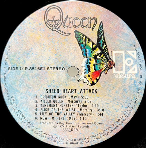Queen - Sheer Heart Attack = シアー・ハート・アタック (Vinyl, LP, Album, Stereo)