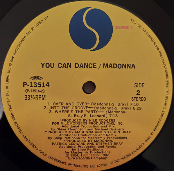 Madonna - You Can Dance (Vinyl, LP, Compilation)