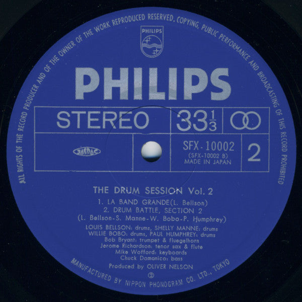 Louis Bellson - The Drum Session (Vinyl, LP, Album)