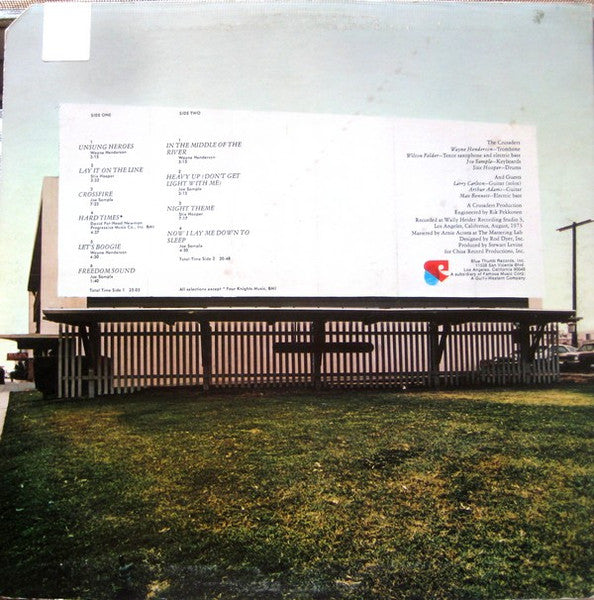 The Crusaders - Unsung Heroes (Vinyl, LP, Album) Very Good Plus (VG+) / Good Plus (G+)