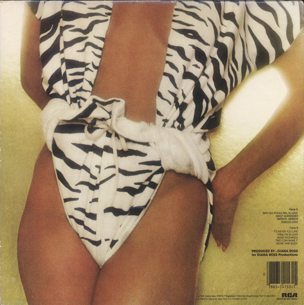Diana Ross - Why Do Fools Fall In Love (Vinyl, LP, Album, Stereo) Good Plus (G+) / Very Good (VG)