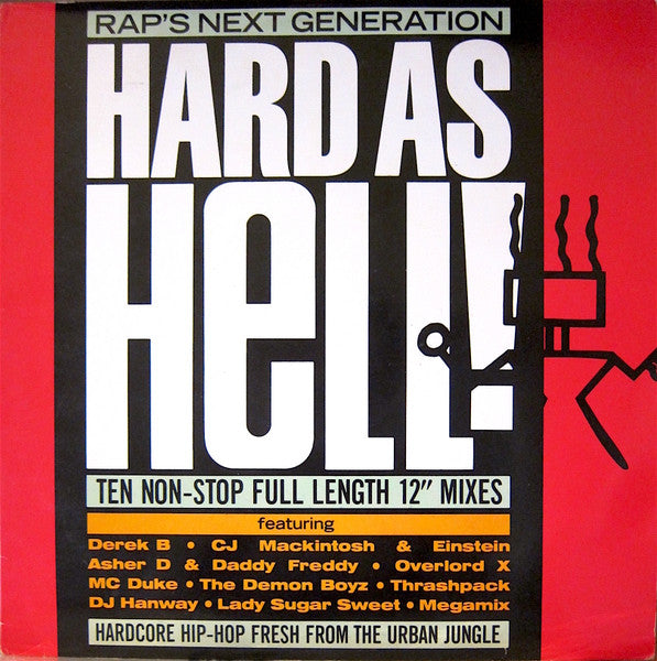 Various - Hard As Hell Volume 1 (Vinyl, LP, Compilation) Good Plus (G+) / Very Good Plus (VG+)