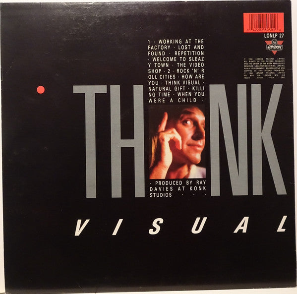 The Kinks - Think Visual (Vinyl, LP, Album, Stereo)