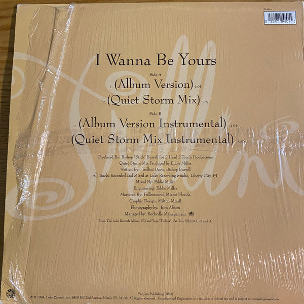 Trellini - I Wanna Be Yours (Vinyl, 12", 33 ⅓ RPM, Single, Reissue) Very Good (VG) / Very Good Plus (VG+)