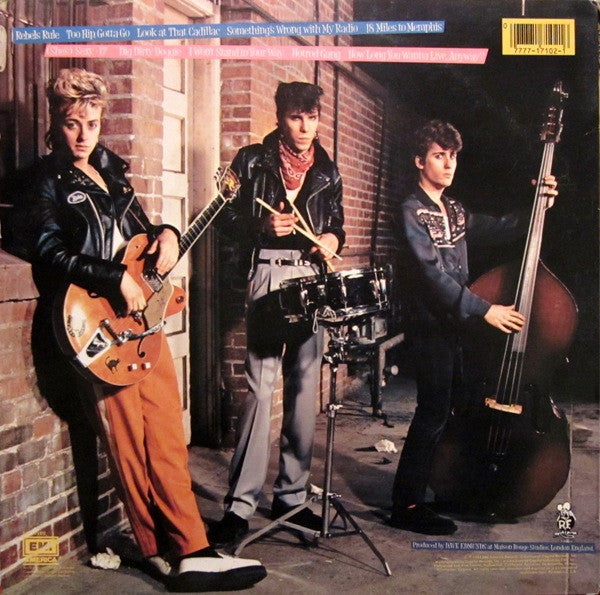 Stray Cats - Rant N' Rave With The Stray Cats (Vinyl, LP, Album) Very Good (VG) / Very Good Plus (VG+)