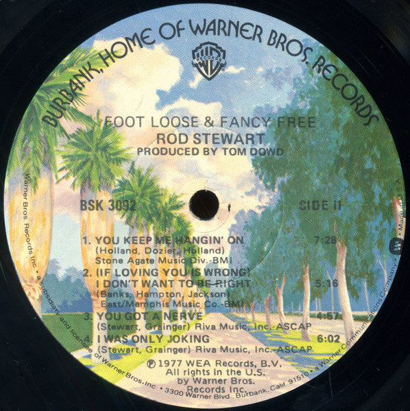 Rod Stewart - Foot Loose & Fancy Free (Vinyl, LP, Album) Very Good (VG) / Very Good (VG)