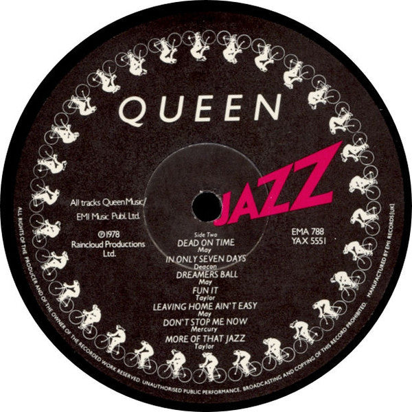 Queen - Jazz (Vinyl, LP, Album, Stereo) Very Good (VG) / Good (G)