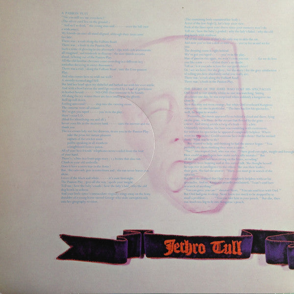 Jethro Tull - A Passion Play (Vinyl, LP, Album) Very Good (VG) / Good (G)