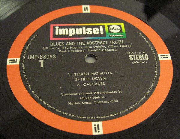 Oliver Nelson - The Blues And The Abstract Truth (Vinyl, LP, Album,...