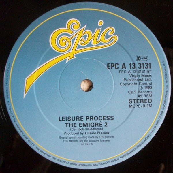 Leisure Process - Cashflow (Million Dollar Mix) (Vinyl, 12", 45 RPM, Single, Stereo) Very Good (VG) / Very Good Plus (VG+)