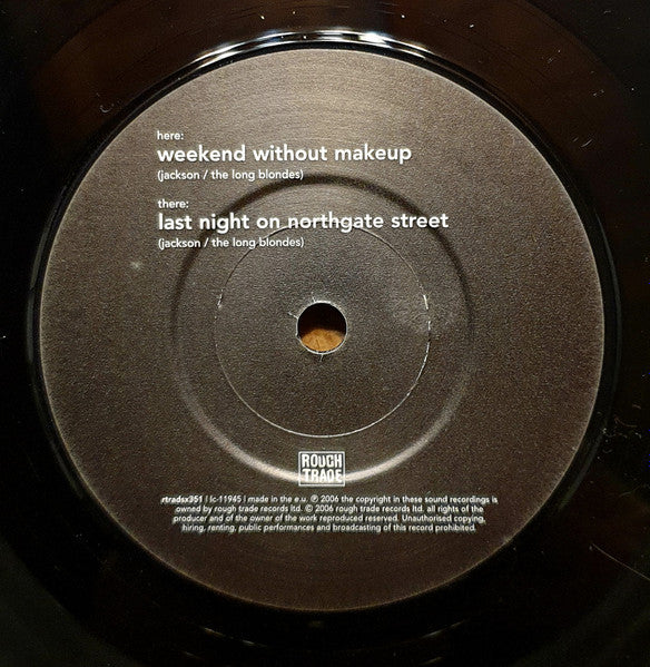 The Long Blondes - Weekend Without Makeup (Vinyl, 7", Single) Very Good Plus (VG+) / Very Good Plus (VG+)