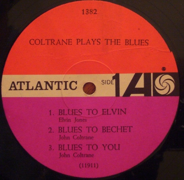 John Coltrane - Coltrane Plays The Blues (Vinyl, LP, Album, Mono) Very Good (VG) / Very Good Plus (VG+)