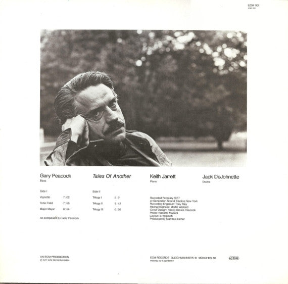 Gary Peacock - Tales Of Another (Vinyl, LP, Album) Very Good (VG) / Good Plus (G+)