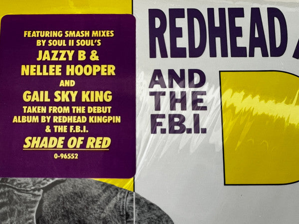 Redhead Kingpin And The FBI - Do The Right Thing (Vinyl, 12", 33 ⅓ RPM) Very Good (VG) / Good Plus (G+)