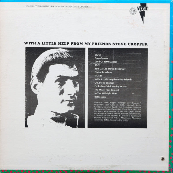 Steve Cropper - With A Little Help From My Friends (Vinyl, LP, Albu...