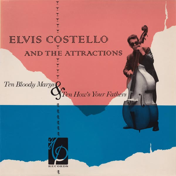 Elvis Costello & The Attractions - Ten Bloody Marys & Ten How's Your Fathers (Vinyl, LP, Compilation, Reissue, Stereo) Very Good Plus (VG+) / Very Good Plus (VG+)