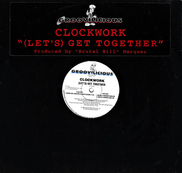 Clockwork (2) - (Let's) Get Together (Vinyl, 12") Very Good Plus (VG+) / Very Good Plus (VG+)
