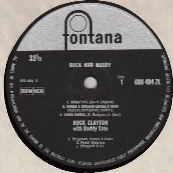 Buck Clayton - Buck And Buddy (Vinyl, LP, Album) Very Good Plus (VG+) / Very Good Plus (VG+)