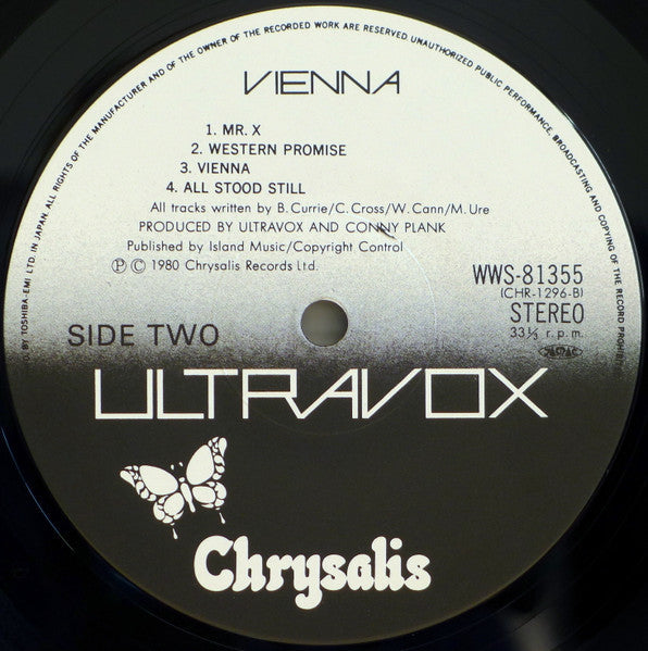 Ultravox - Vienna (Vinyl, LP, Album)