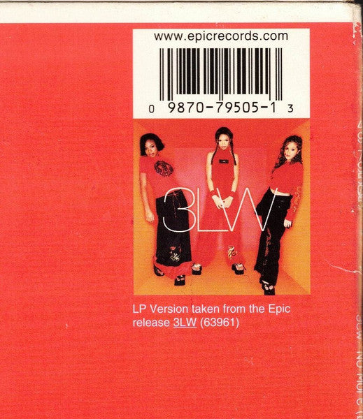 3LW - I Can't Take It (No More) / No More (Baby I'ma Do Right) (Vinyl, 12", 33 ⅓ RPM) Very Good (VG) / Very Good Plus (VG+)