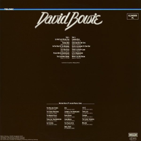 David Bowie - David Bowie (Vinyl, LP, Compilation, Repress) Near Mint (NM or M-) / Very Good Plus (VG+)
