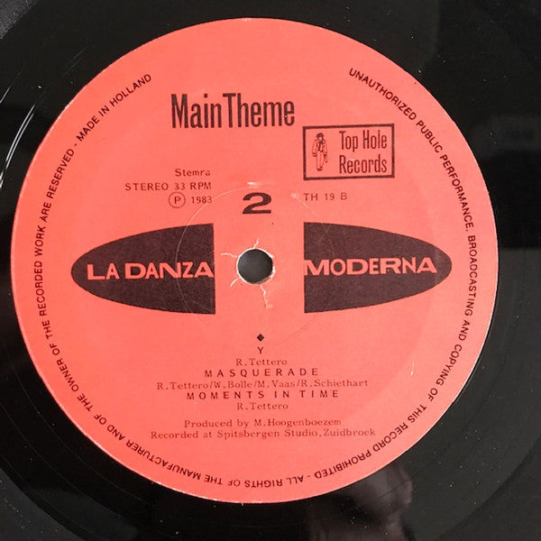 La Danza Moderna - Main Theme (Vinyl, LP, Mini-Album) Very Good Plus (VG+) / Very Good Plus (VG+)