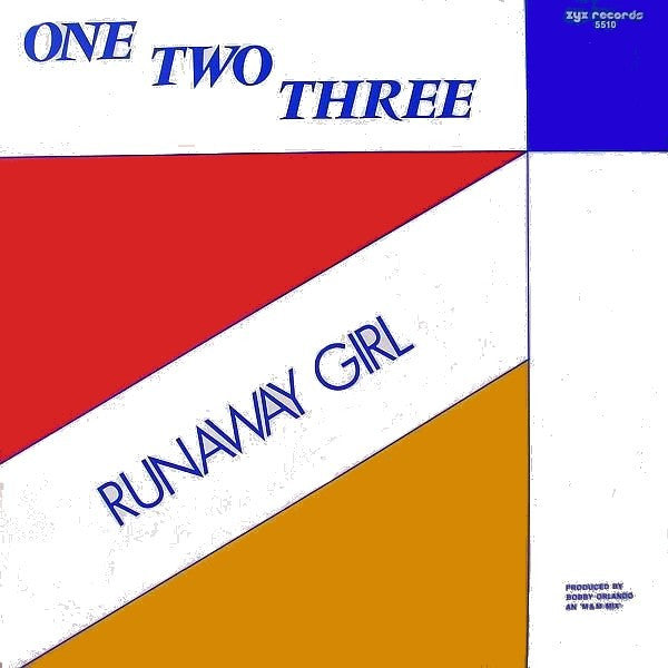 One-Two-Three - Runaway Girl (Vinyl, 12", Maxi-Single) Very Good (VG) / Good Plus (G+)