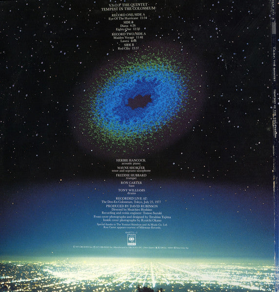 The V.S.O.P. Quintet - Tempest In The Colosseum (2xVinyl, LP, Album, Stereo) Very Good Plus (VG+) / Very Good Plus (VG+)