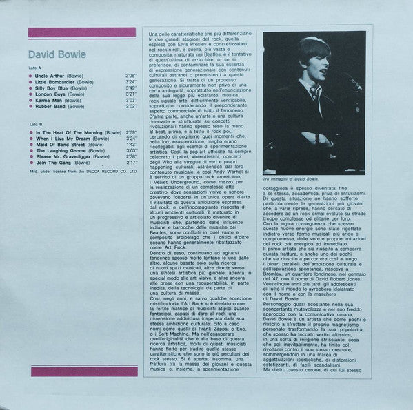 David Bowie - David Bowie (Vinyl, LP, Compilation, Stereo) Very Good Plus (VG+) / Very Good (VG)